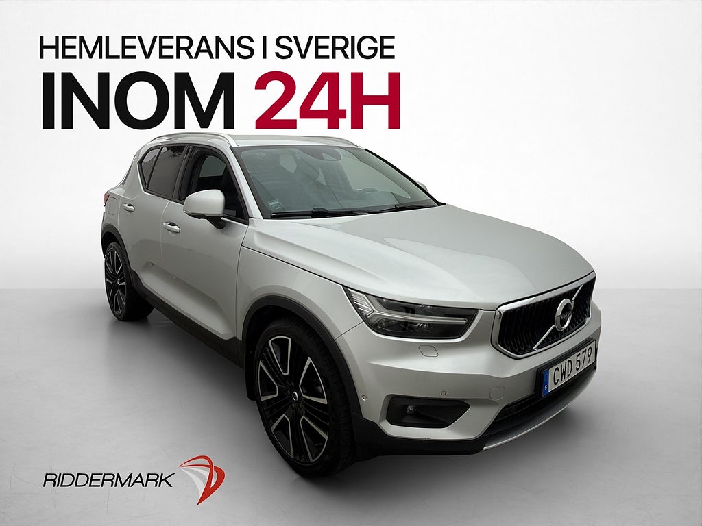 Volvo XC40 T5 AWD Momentum VOC Värm 360° Navi Skinn Drag