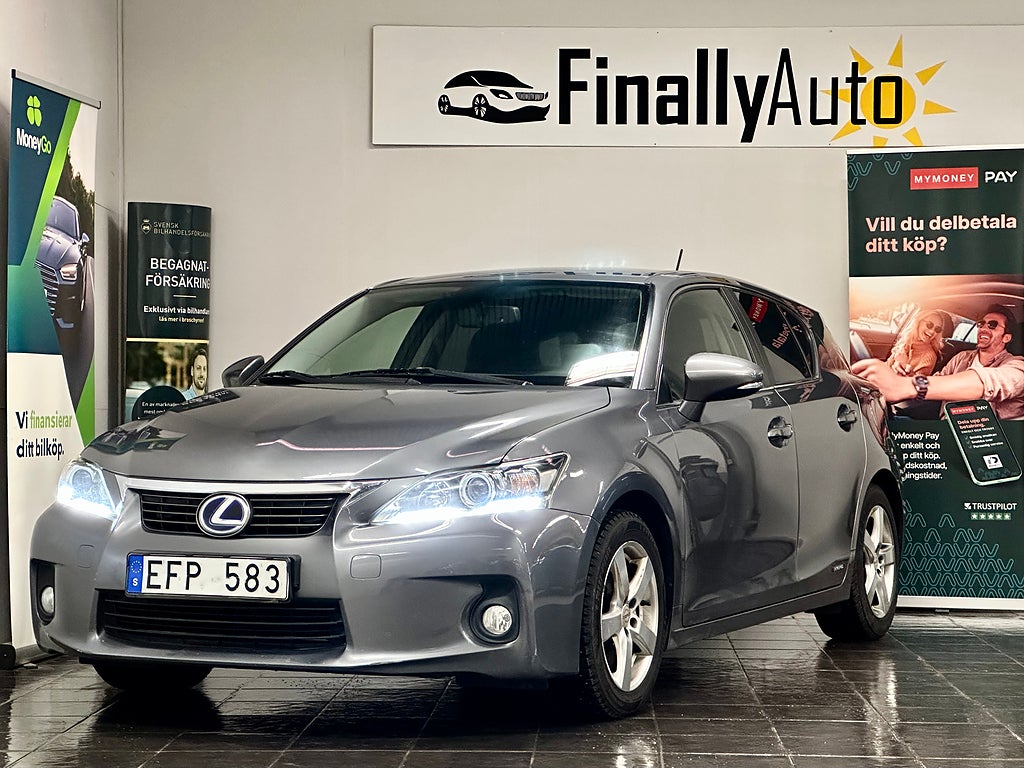 Lexus CT 200h 1.8 CVT HYBRID Executive. NY-BESIKTAD