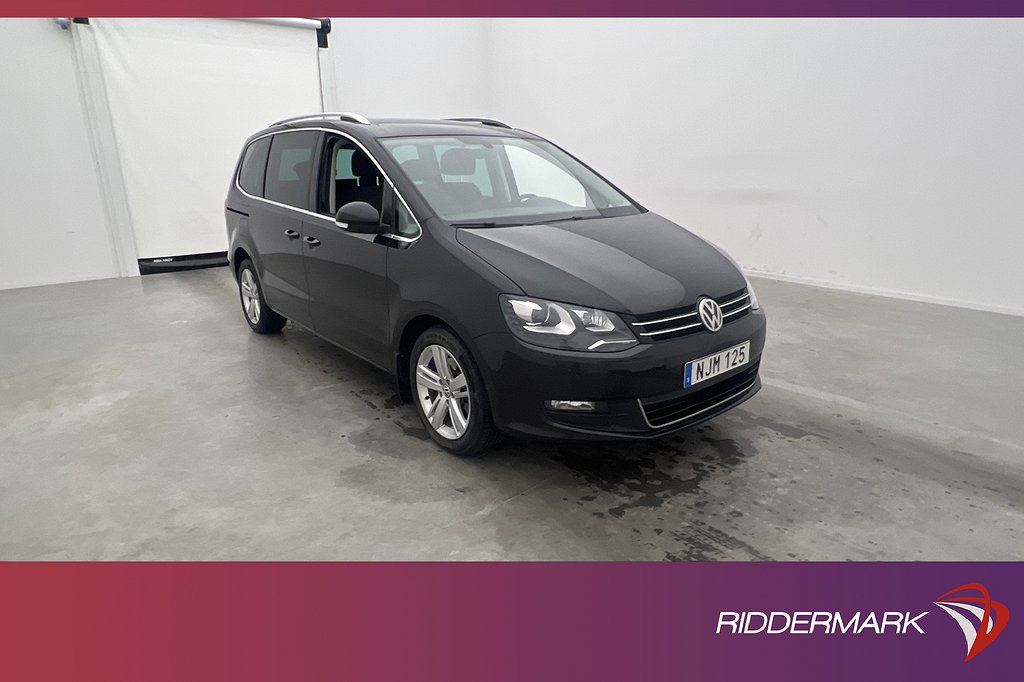 Volkswagen Sharan TDI 4M NJM125 7-sits Pano D-Vä 4,95% Ränta