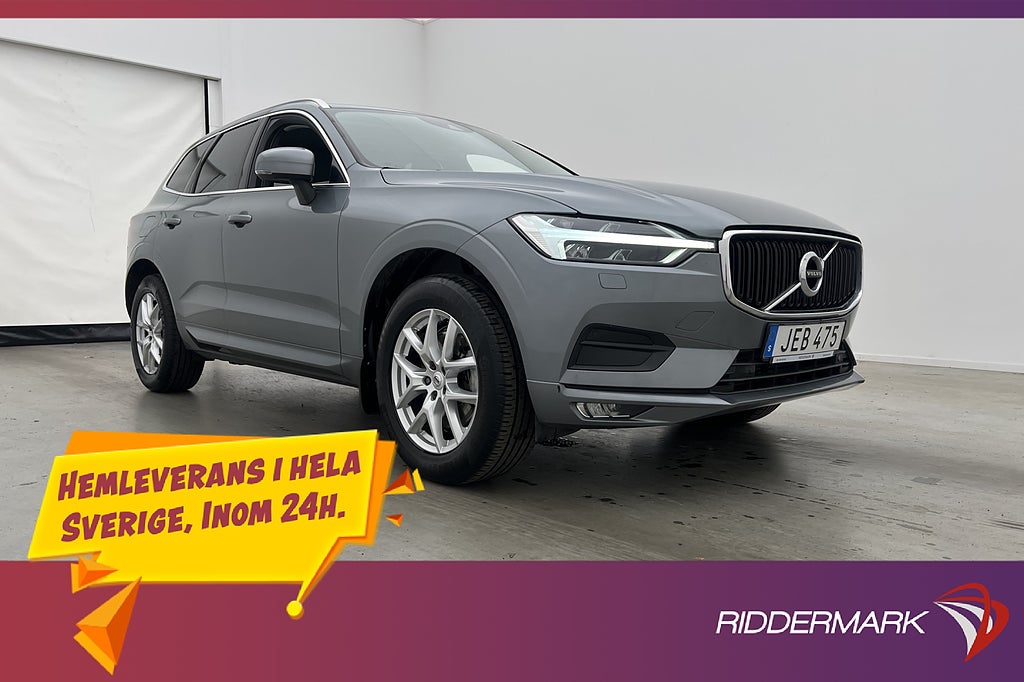 Volvo XC60 T5 AWD 250hk Momentum VOC Värmare Kamera BLIS