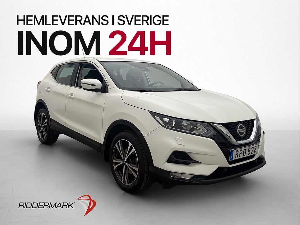 Nissan Qashqai 1.3 160hk Acenta Värmare Kamera CarPlay Drag