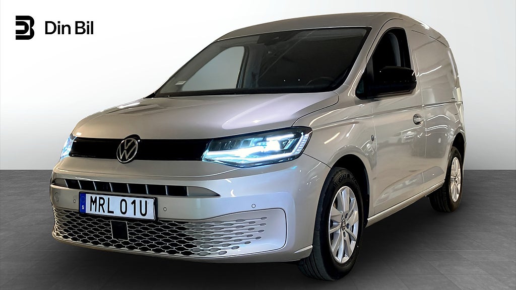 Volkswagen Caddy Cargo TDI 122 DSG/ P-värmare/ Drag/ Backkamera