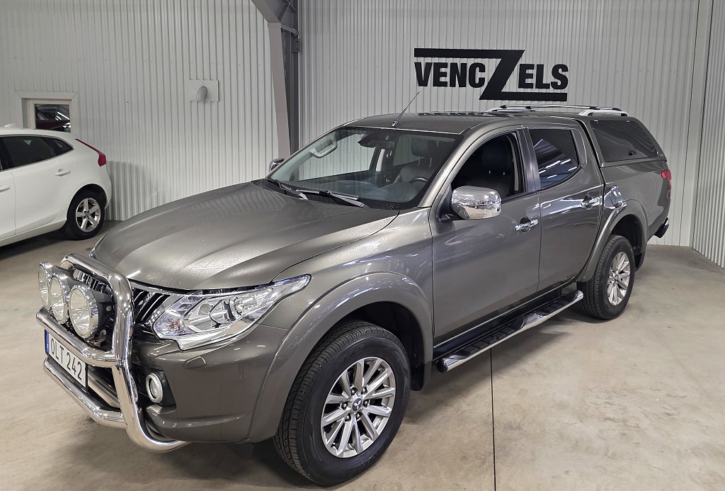 Mitsubishi L200 Dubbelhytt 2.4 IC/TC DI-D 4WD Aut Drag GPS