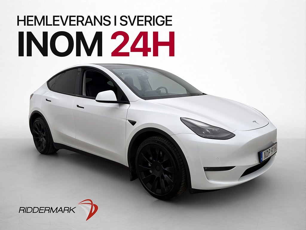 Tesla Model Y Long Range AWD Autopilot Pano Navi Svensksåld