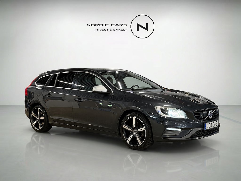 Volvo V60 D3 R-Design 150 HK Drag Adaptiv Keyless Navi SE UTR