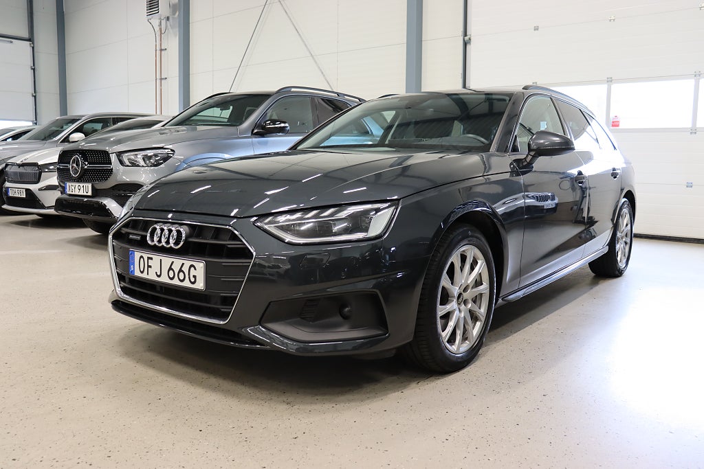 Audi A4 Avant 40 TDI quattro Drag B-Kam D-Värm Keyless 204hk