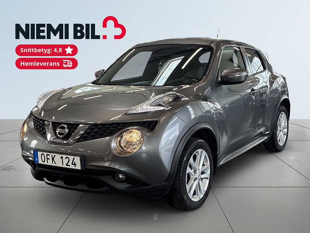 Nissan Juke 1.6XTRONIC-CVT S&V-Hjul/Mvärm/Bluetooth/Navi/Backkamera