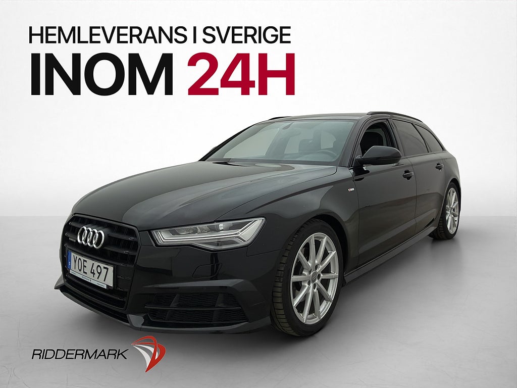 Audi A6 2.0 TDI Q S-Line Drag Värmare Sensorer Farthållare