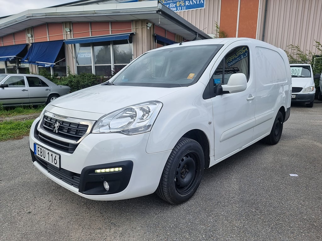 Peugeot Partner Van Utökad Last 1.6 BlueHDi EGS / NY Besiktigad