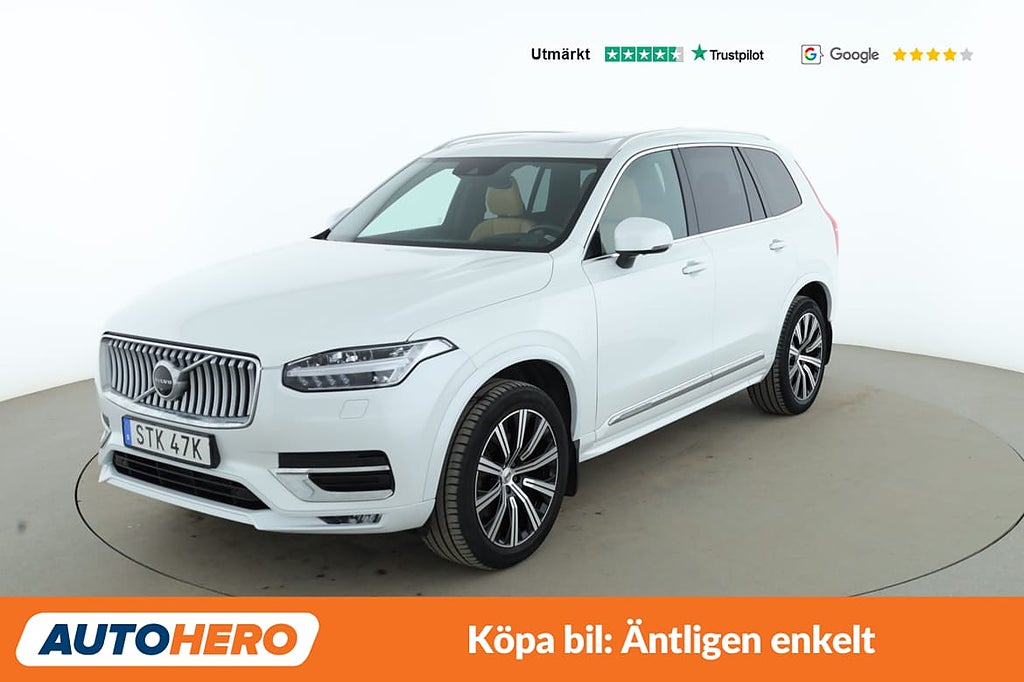 Volvo XC90 B5 Diesel Inscription AWD / Pano, Sätefläkt, HUD