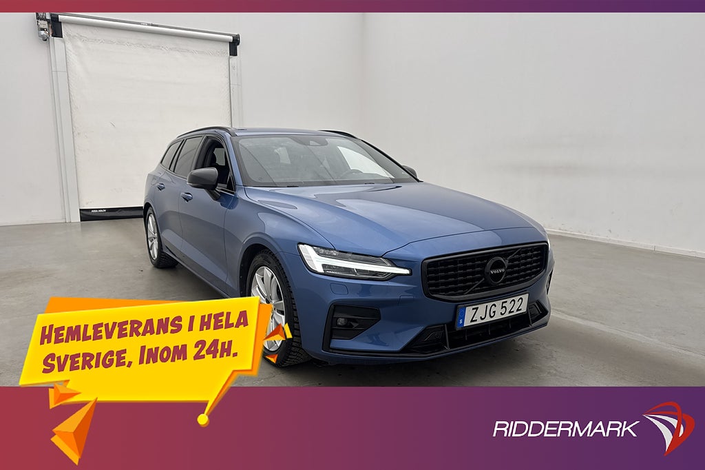 Volvo V60 D4 190hk AWD R-Design Värmare Kamera CarPlay Drag