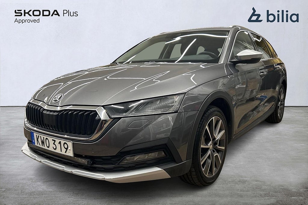 Skoda Octavia COMBI SCOUT 2,0 TDI *Drag & värmare, 4WD**