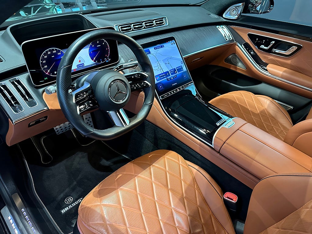 Mercedes-Benz S 400 d 4Matic L BRABUS D40 Burmester 4D 370 hk - bild 4