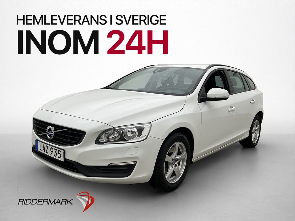 Volvo V60 D2 P-sensorer Farthållare Endast 0.42l/mil