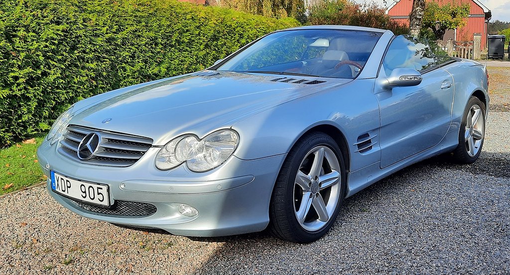 Mercedes-Benz SL 500  Låga mil och Toppskick