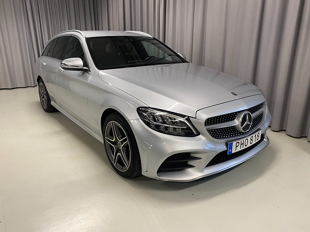Mercedes-Benz C 200 T d 9G-Tronic AMG Line 160hk. Navi, dragkrok