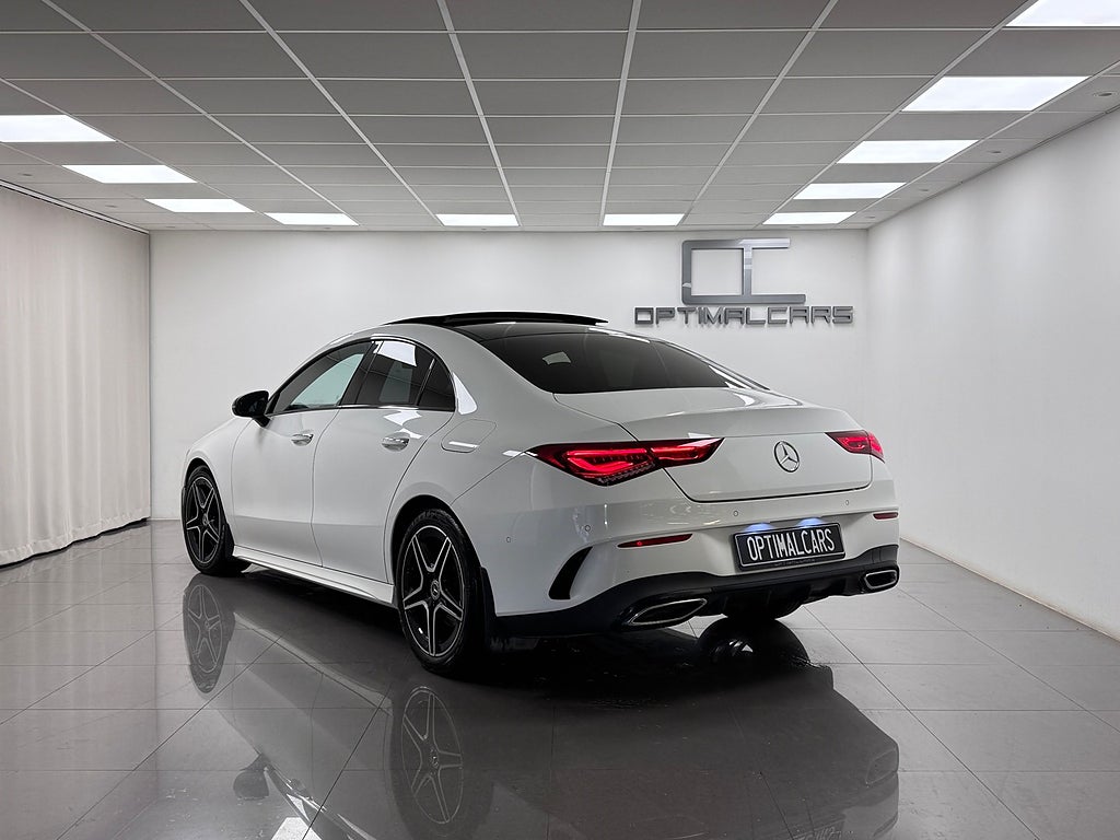 Mercedes-Benz CLA 200d 4WD AMG Panorama Ambient Burmester Välutr bild 17