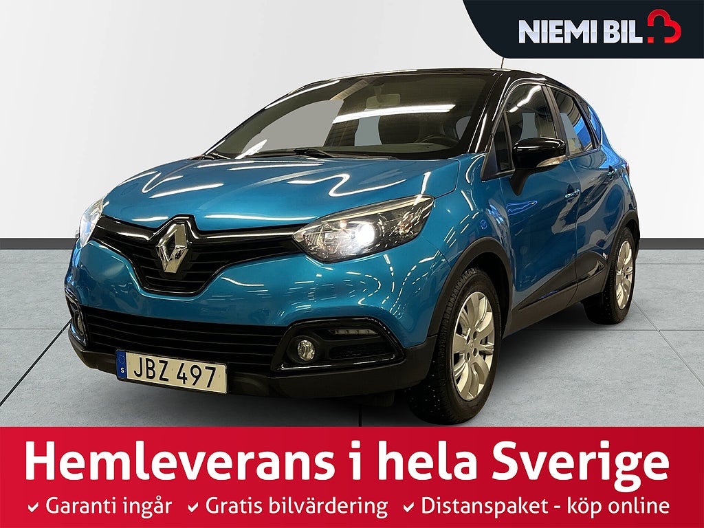 Renault Captur 0.9 TCe S&V-Däck/Kamkedja/Låg skatt