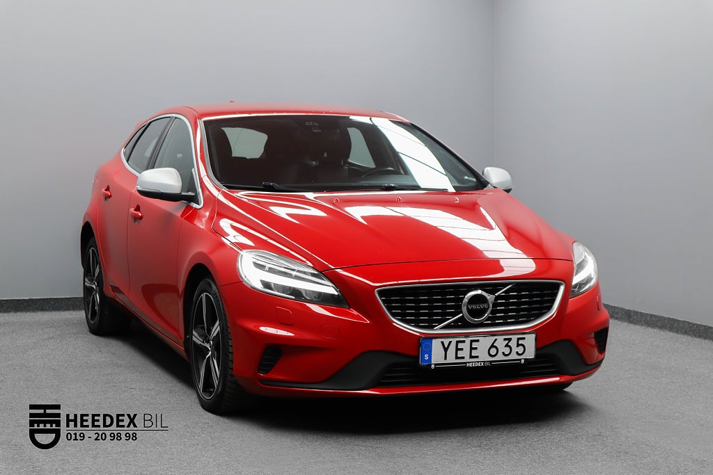 Volvo V40 D4 190hk Geartronic R-Design Polestar LED VoC