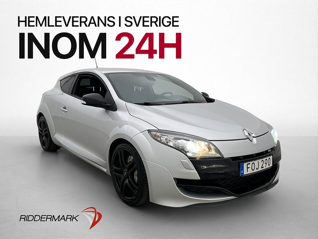 Renault Mégane RS 2.0 250hk Brembo Motorvärmare Sensorer