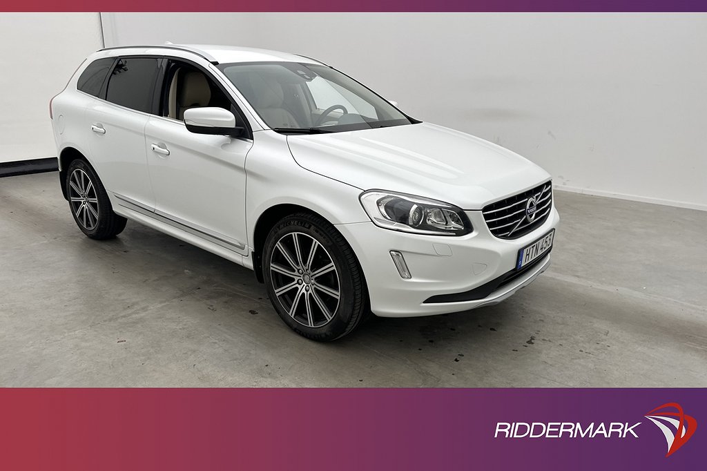 Volvo XC60 D4 AWD Summum VOC Värmare Sensorer Skinn Drag