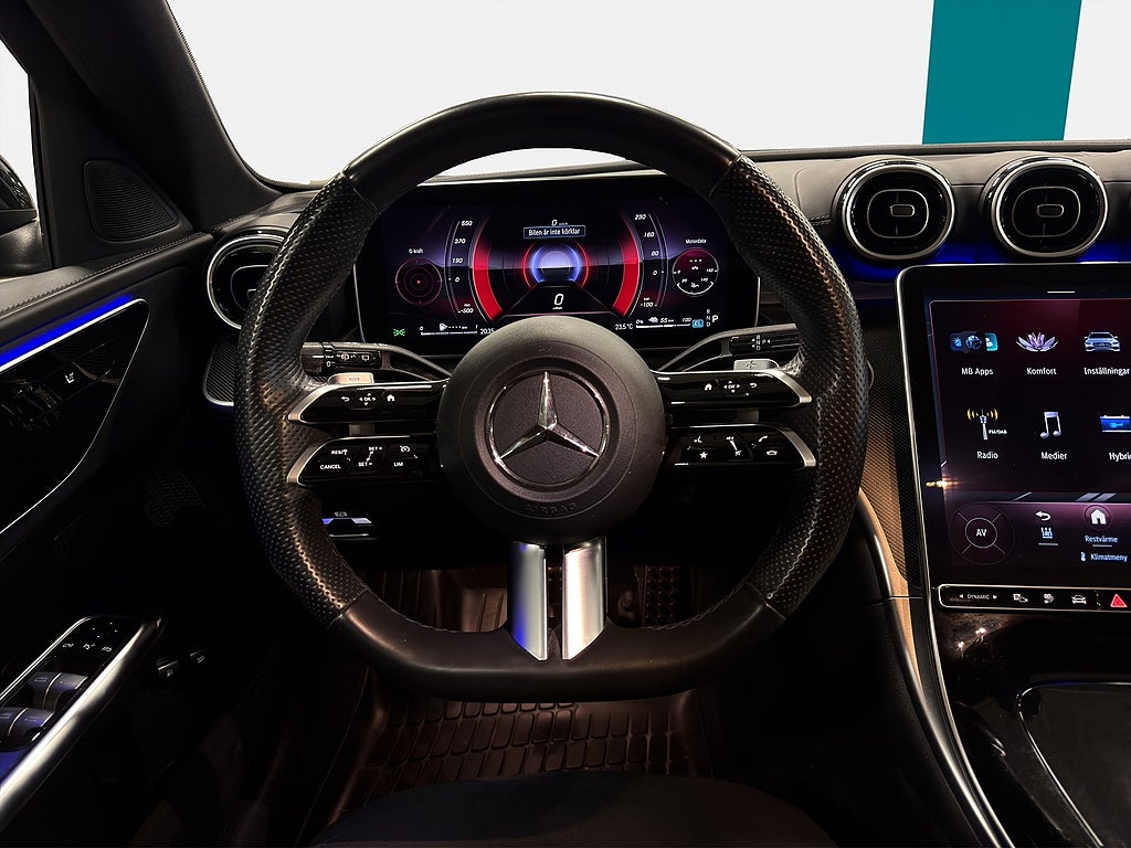 Mercedes-Benz C 300 T e AMG Night, Drag, Kamera, MOMS