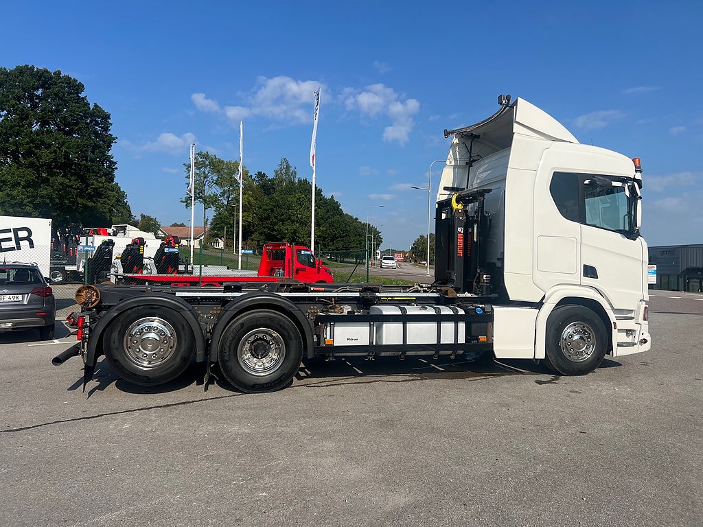 Scania R500 6x2*4 Lastväxlare inkl Schaktflak & Tippkärra