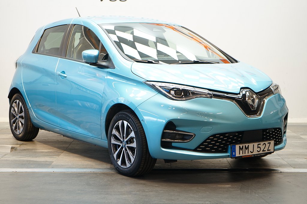 Renault Zoe R135 52 kWh Navi B-kam Batteriköpt Rattvärme Leasebar!