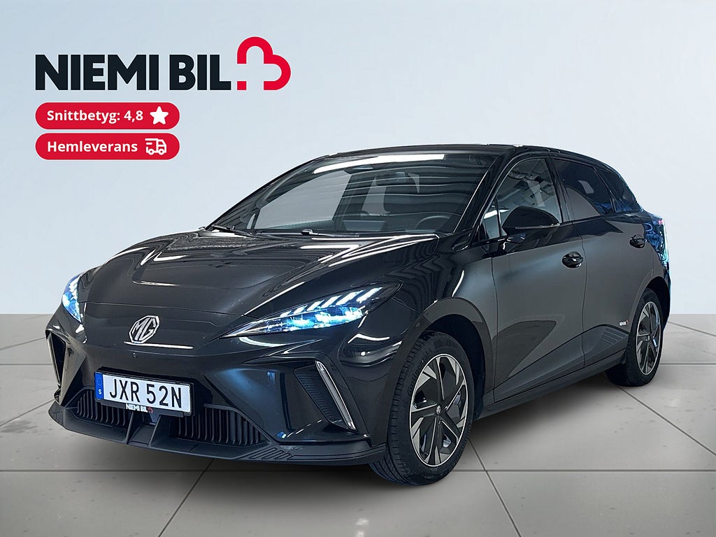 MG 4 Electric Long Range 64 kWh Luxury Värmepump 360° MOMS 