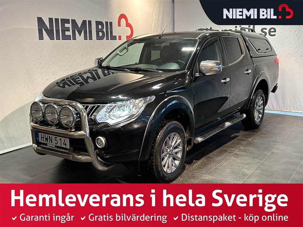 Mitsubishi L200 Dubbelhytt 2.4 4WD Drag/MoK/Värmare/Kamera