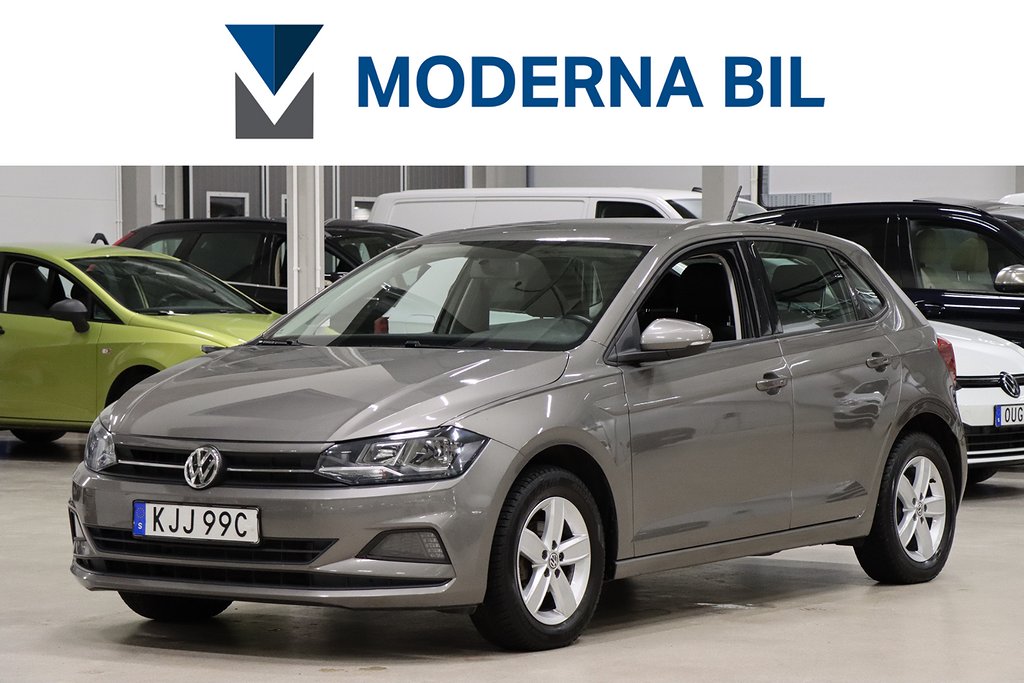 Volkswagen Polo 1.0 TSI 95HK EU6 BLUETOOTH 1-ÄGARE MOMS 