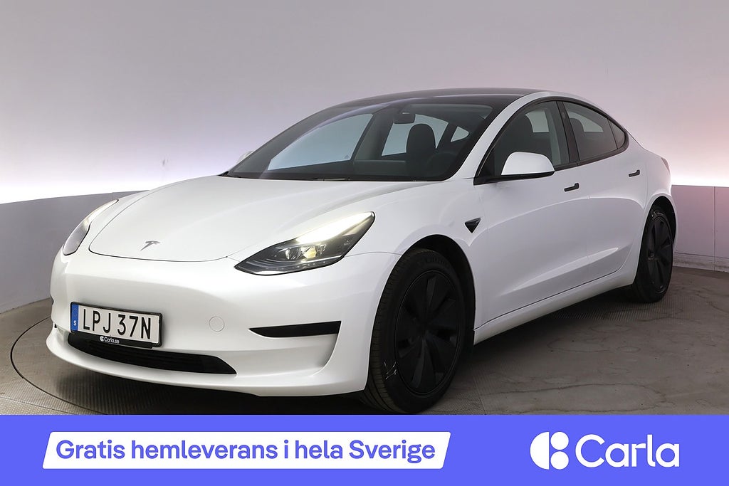 Tesla Model 3 Standard Range Refresh Autopilot Panorama
