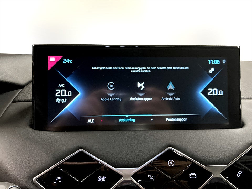Bild på DS 3 Crossback E-TENSE Exclusive 136hk Aut - HELSKINN, GPS