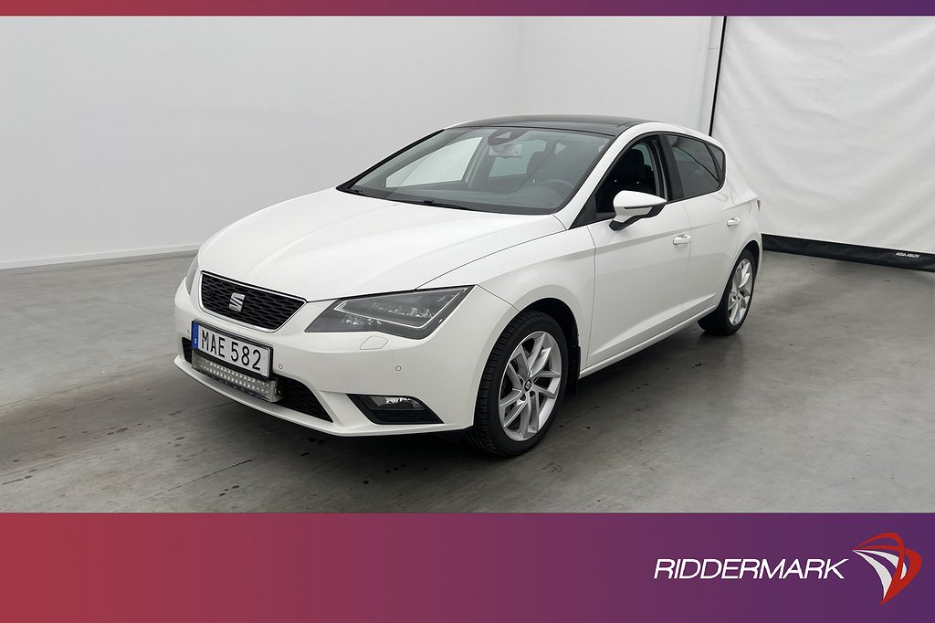 Seat Leon 2.0 TDI 150hk Värmare Taklucka Sensorer Navi