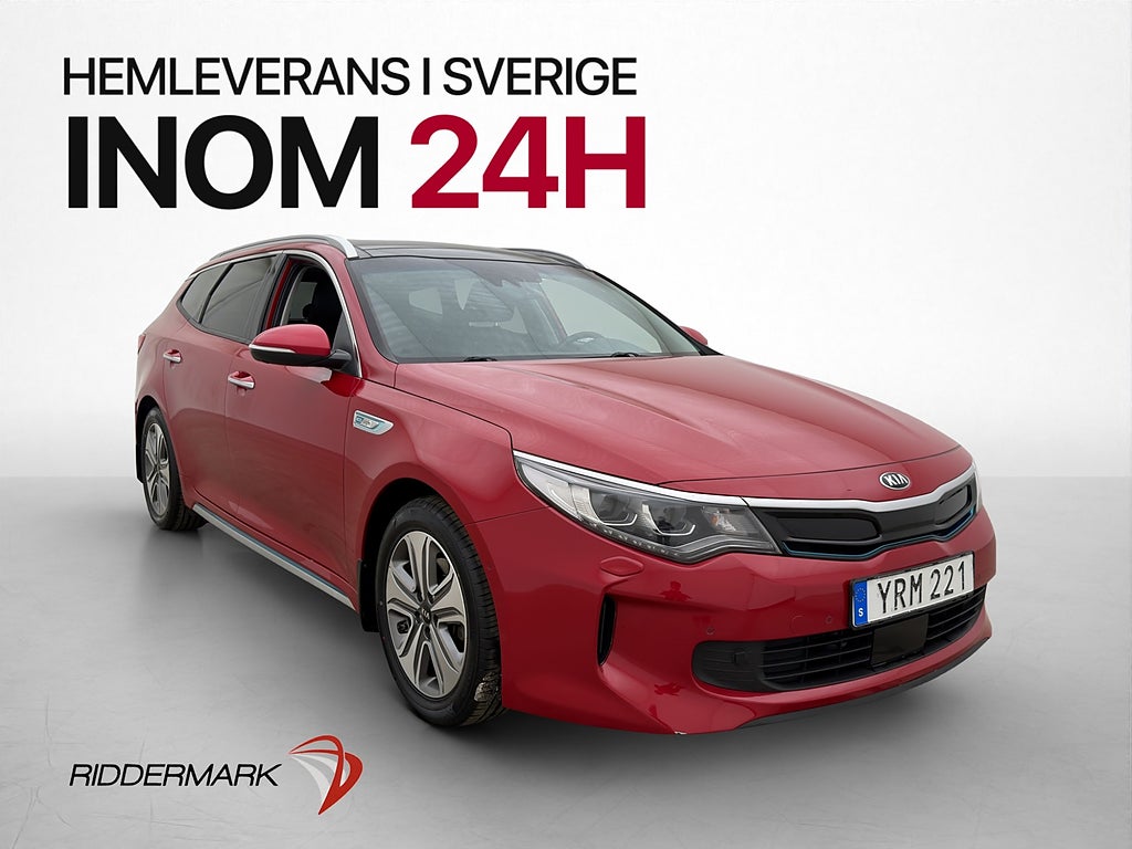 Kia Optima Plug-in Hybrid Advance H/K Pano M-Värm B-Kam Drag