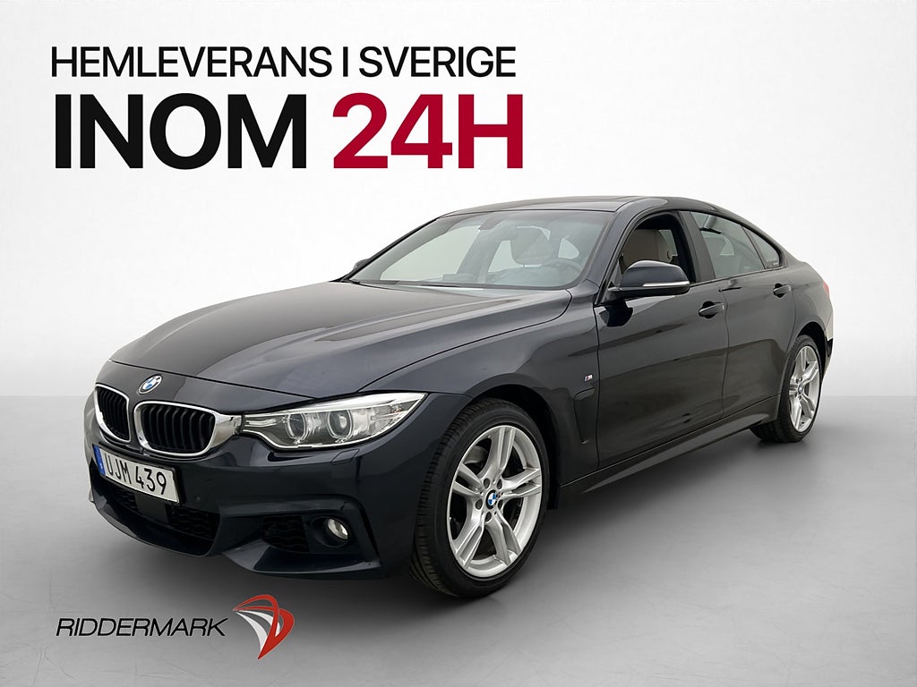 BMW 430i xDrive 252hk M-Sport Taklucka H/K Ljud ISOFIX