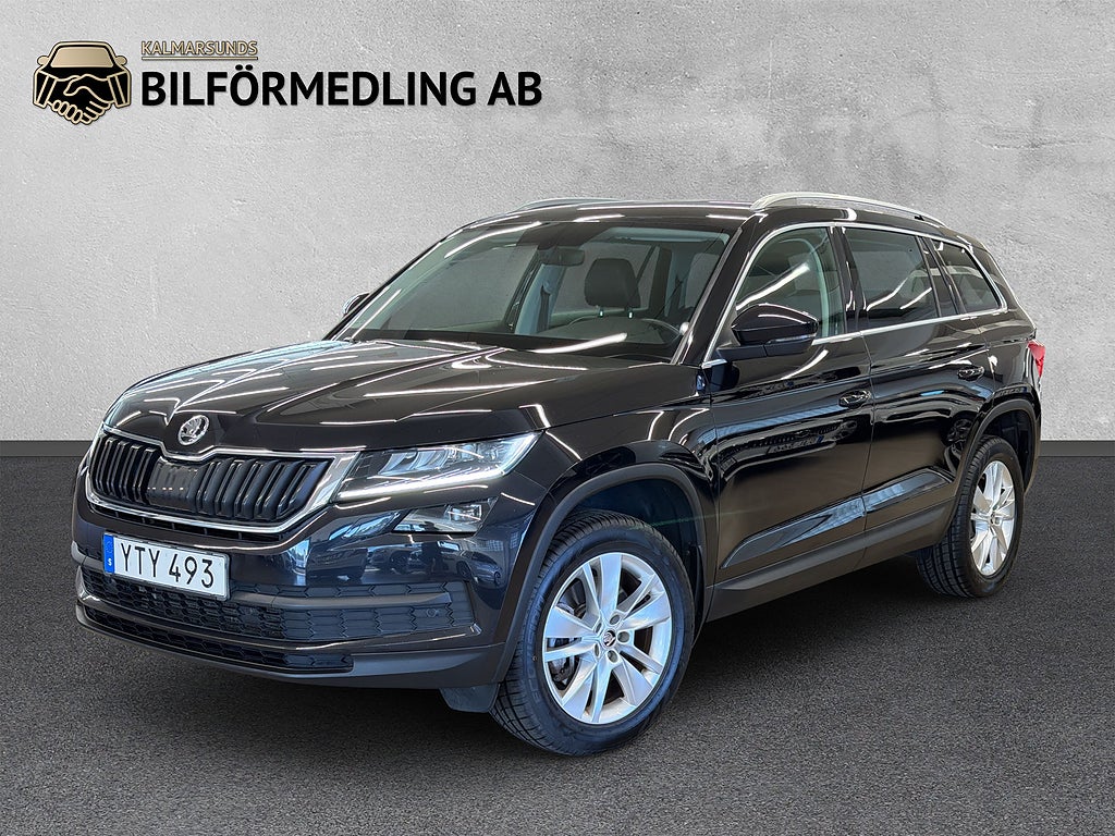 Skoda Kodiaq 7-Sits 2.0 TDI 4x4 Businessline Drag B-Kam D-Värm Skinn