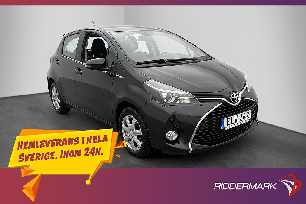 Toyota Yaris 1.33 Executive Kamera Navi 2-Zons Låg skatt