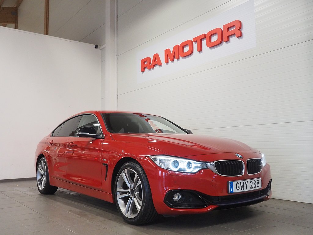 BMW 428 i Gran Coupé 245hk Aut Sport Line | Motorvärmare | 2015