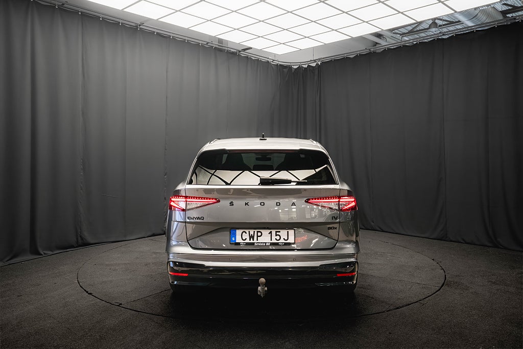 Skoda Enyaq iV 80x SPORTLINE PANORAMA DRAG KAMERA 1-ÄGARE MOMS 265hk