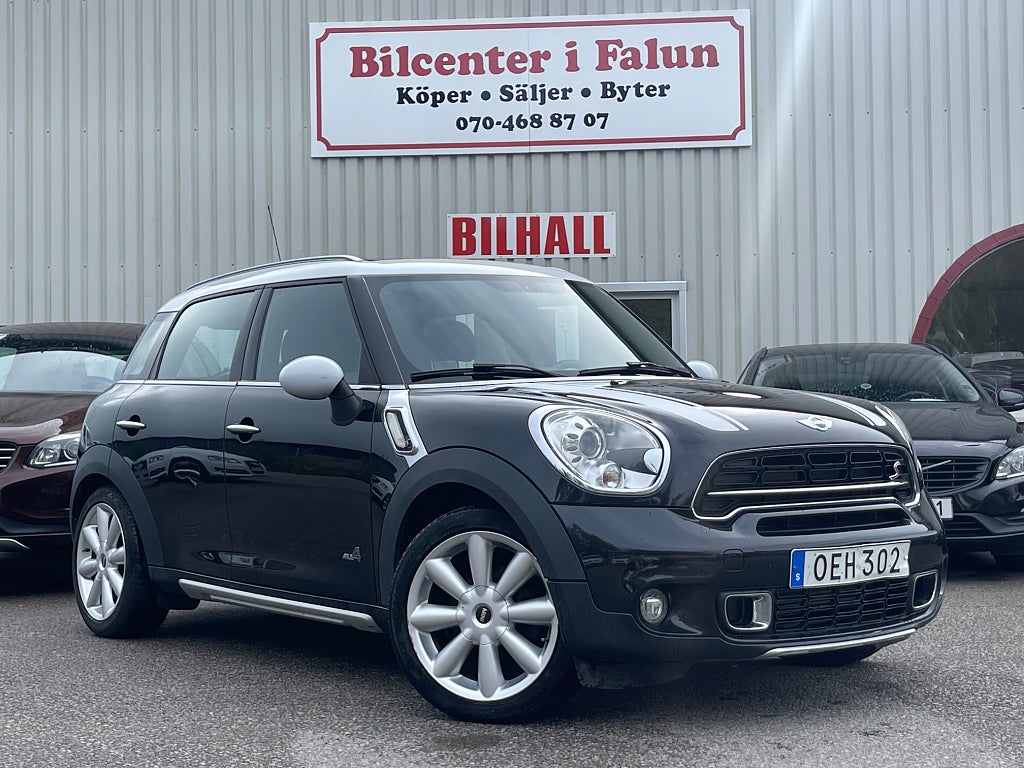 MINI Countryman Cooper SD ALL4 Euro 6 GPS Panoramatak Dragkrok Automat