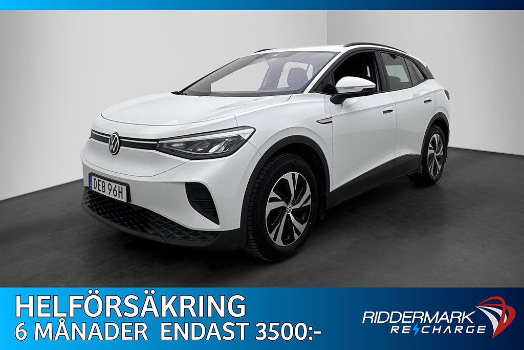Volkswagen ID.4 Pure Performance 170hk Navi CarPlay Dragkrok