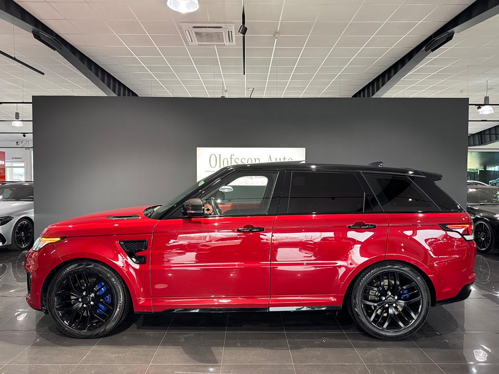 Land Rover Range Rover Sport SVR V8 Carbon Meridian Panorama 550 HK - bild 13