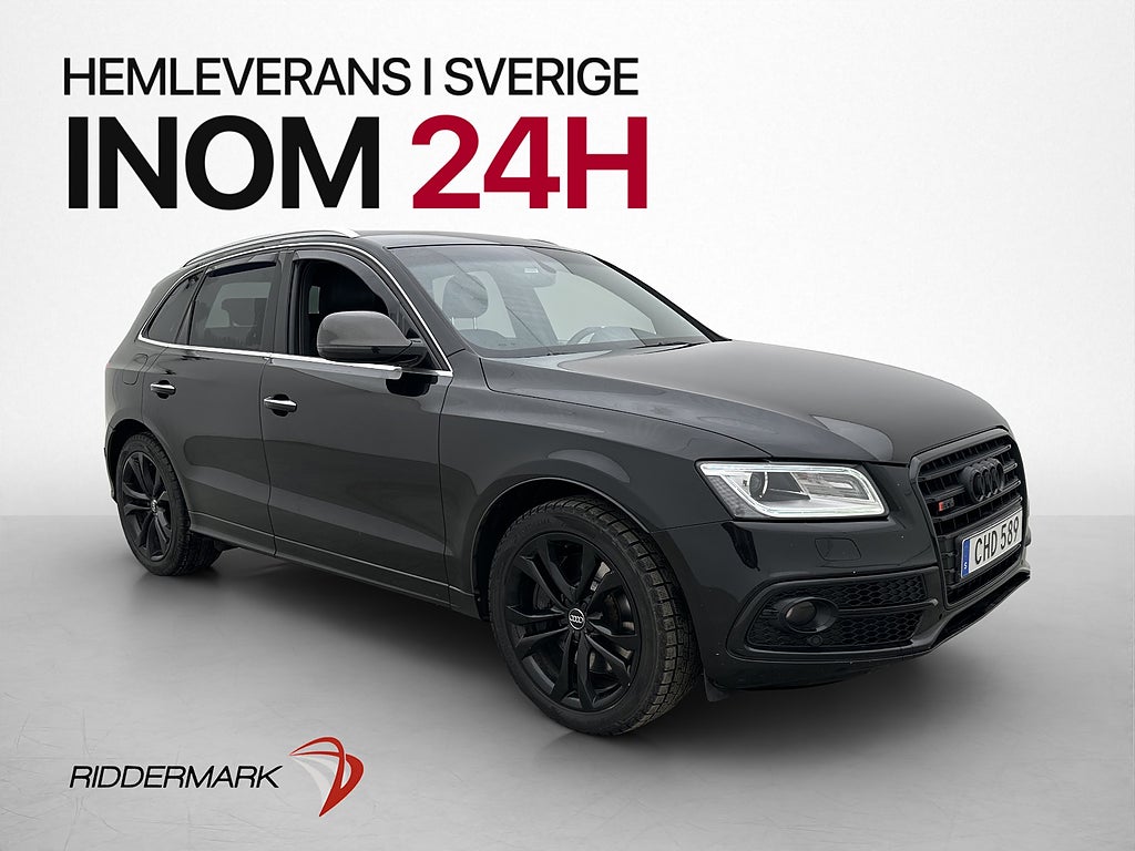 Audi SQ5 3.0 TDI 313hk Quattro Dragkrok Värmare Kamera