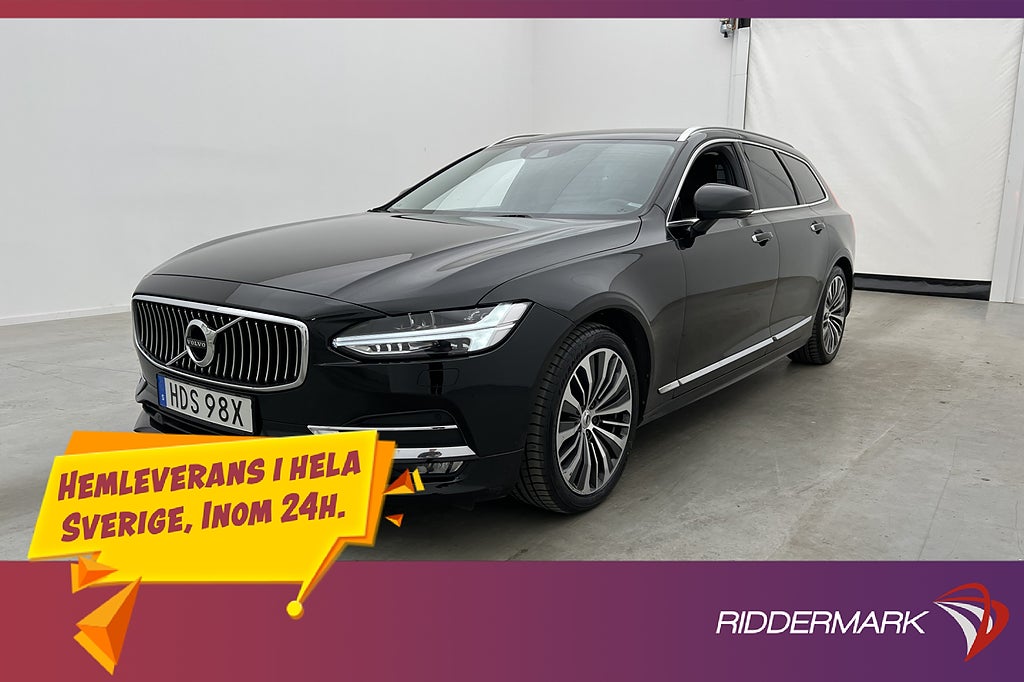 Volvo V90 D3 AWD Inscription VOC Värmare Kamera CarPlay Drag