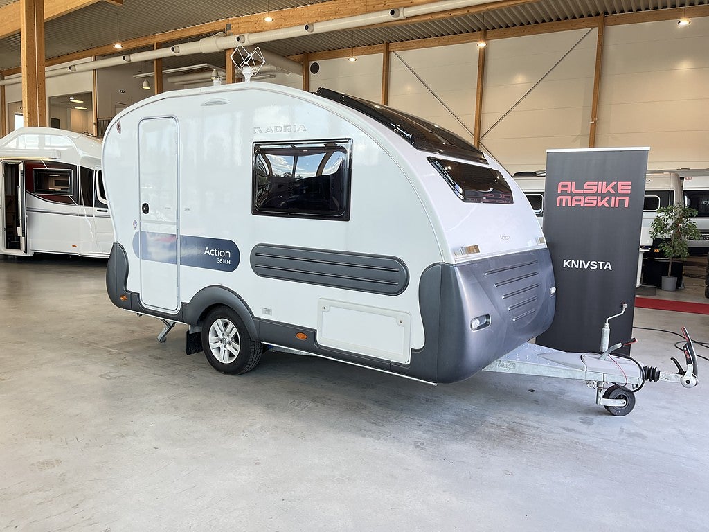 Adria Action 361 LH /B-körkort/1100kg/Elektrisk golvvärme/