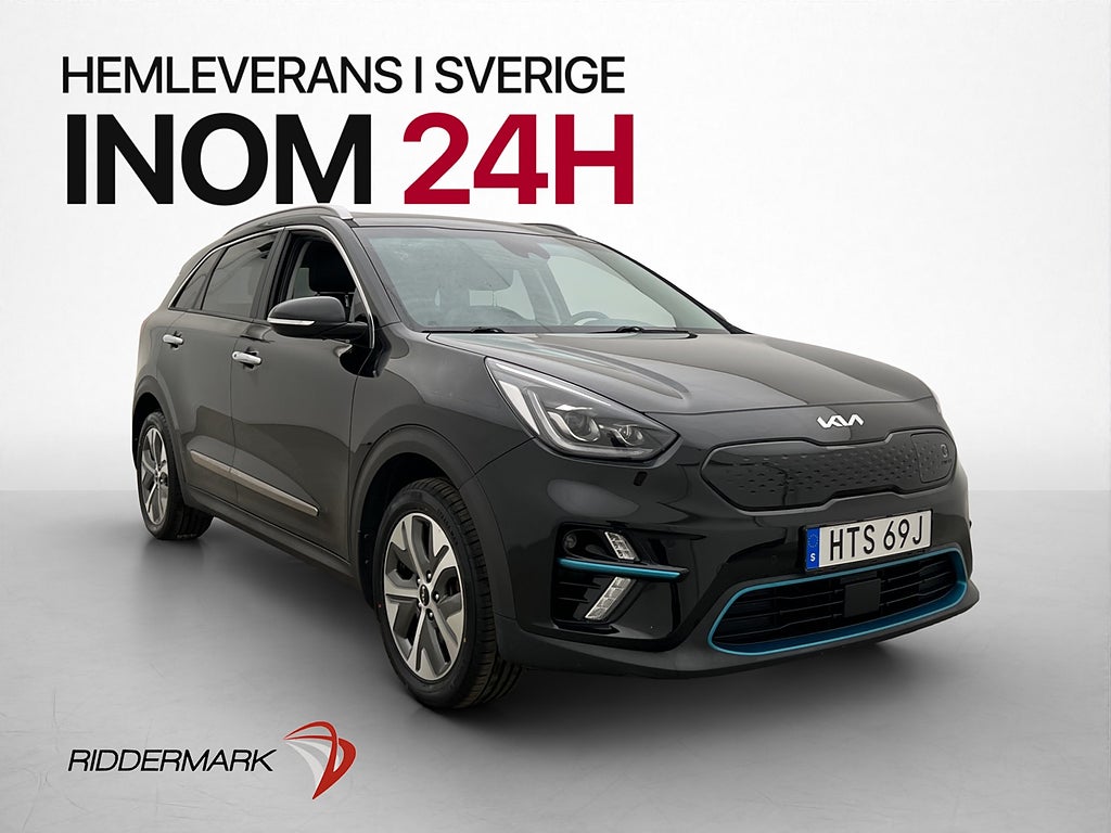 Kia E-Niro 64 kWh 204hk MOMS Advance+ Läder Navi Kamera