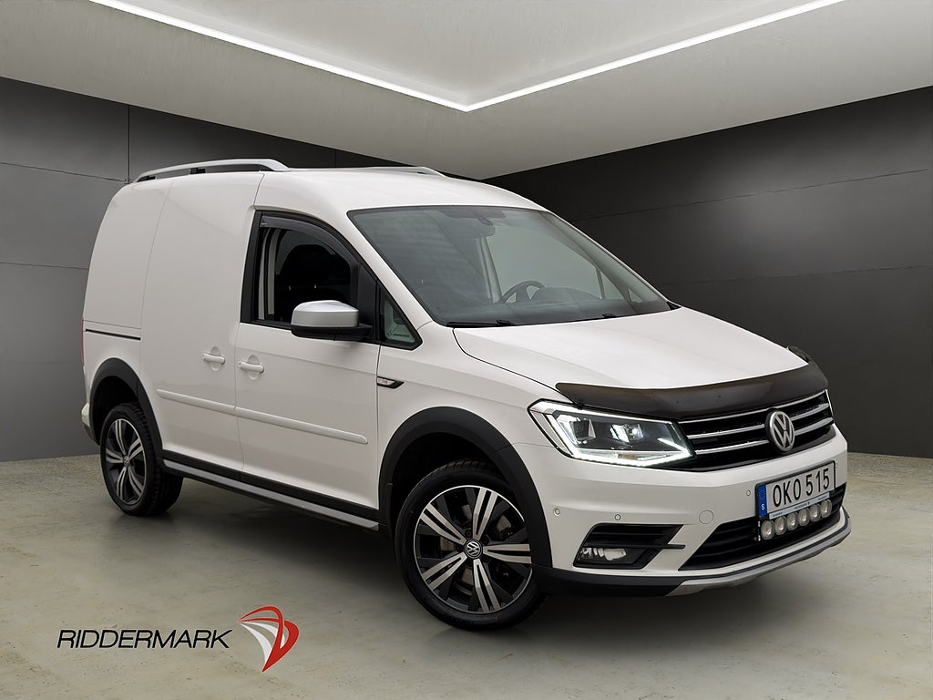 Volkswagen Caddy Alltrack 4M Värm Drag Kamera V-Inr 2xDörrar