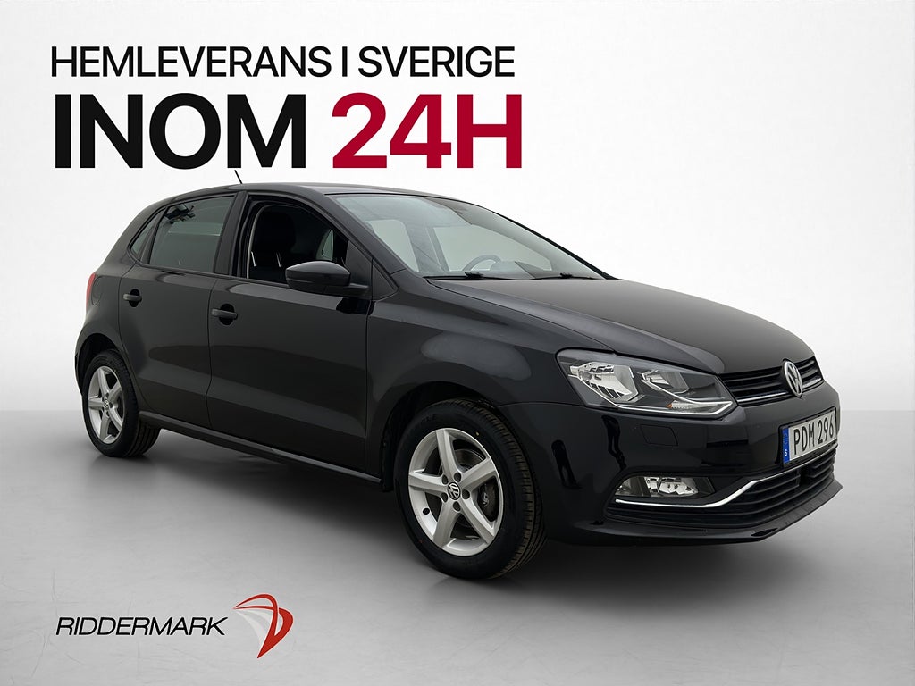Volkswagen Polo TSI 90hk  Bluetooth 3-Brukare 0.47 l/mil