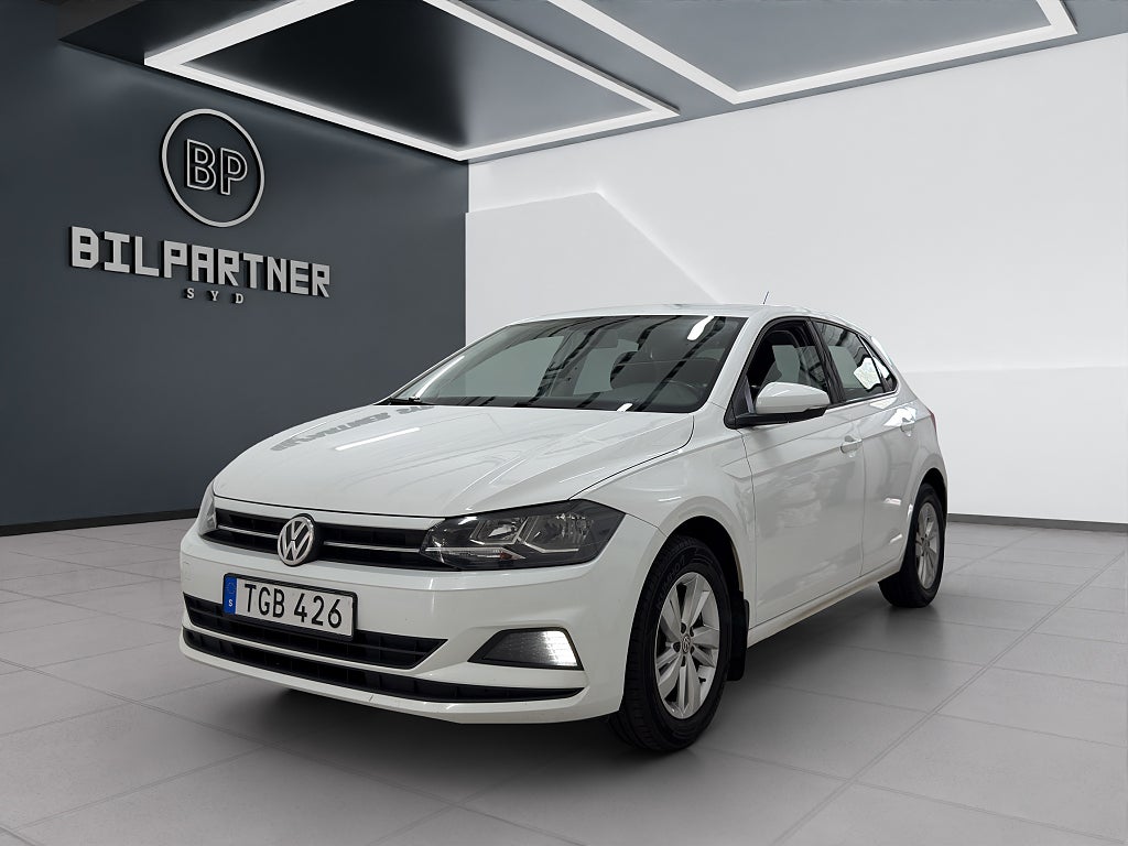 Volkswagen Polo 1.0 TSI Base Euro 6/Ny Besiktad/Ny Servad/1 Brukare